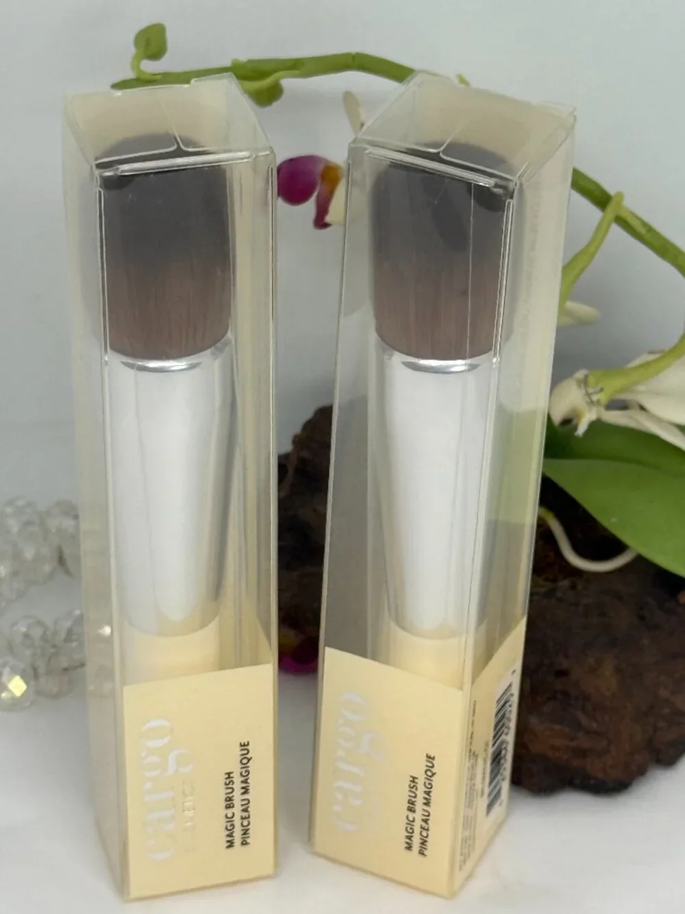 2x Cargo Cosmetics Magic Brush Powder Brush - Magic 01 - Full Size - New in Box